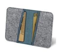 Otto Angelino Genuine Leather Ultra Slim Minimalist Cardholder Wallet - Unisex
