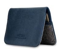 Otto Angelino Genuine Leather Ultra Slim Minimalist Cardholder Wallet - Unisex