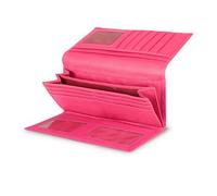 Otto Angelino Genuine Leather Zippered Envelope Wallet with Phone Compatible Slots - RFID Blocking -Unisex