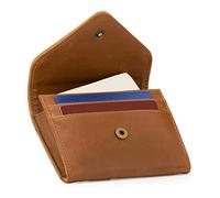 Otto Angelino Leather Coin and Credit Card Organizer - RFID Blocking - Unisex