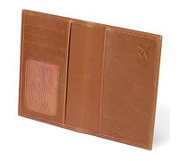 Otto Angelino Leather Passport Wallet - RFID Blocking - Unisex