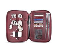Otto Angelino - OTTANA Genuine Leather Handbag - Unisex (Damson)