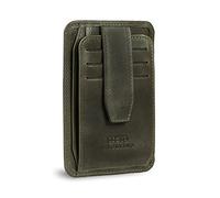 Otto Angelino RFID Blocking Minimalist Men’s Wallet - Slim, Italian Leather Credit Card Holder and Zippered Coin Slot