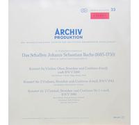 Otto Buchner, Kurt Guntner, Edgar Shann, Munchener Bach-Orchester, Karl Richter, Hedwig Bilgram - The Works Of Johann Sebastian Bach: Series K: Instrumental Concertos [LP]