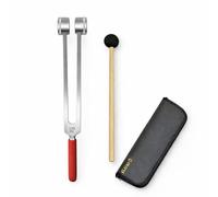 Otto C 128Hz Tuning Fork with Grip Weighted Sound Therapy Massage Relaxation Healing Tool UK