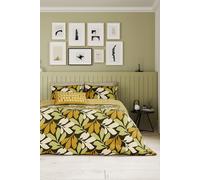 'Otto' Cotton Duvet Cover Set Helena Springfield Yellow Double
