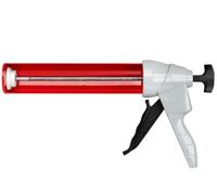 OTTO H 40+ Hand Press Gun Professional Caulking Gun 310 ml Silicone Gun 18:1 Rotating Half Shell for Acrylic, Silicone, PU, Hybrid Robust and Ergonomic