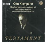Otto Klemperer - Beethoven: Symphonies Nos. 2 & 7