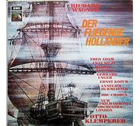 Otto Klemperer & New Philharmonia Orchestra London / Theo Adam / Anja Silja / Martti Talvela / Gerhard Unger / Ernst Kozub / Annelies Burmeister - Wagner: Der fliegende Holländer (Gesamtaufnahme - 1968) [Vinyl Schallplatte] [3 LP Box-Set]