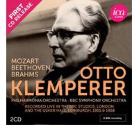 BBC SYMPHONY ORCHESTRA; OTTO KLEMPERER - MOZART, BEETHOVEN & BRAHMS: WORKS FOR ORCHESTRA