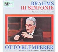 Otto Klemperer & Philharmonia Orchester London - Brahms: Sinfonie Nr. 3 F-dur op. 90 / Akademische Festouvertüre op. 80 [Vinyl LP] [Schallplatte]