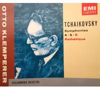 Otto Klemperer/Philharmonia Orchestra - Tchaikovsky symphonies 4,5,6 /Otto Klemperer