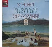 Otto Klemperer - Schubert: Sinfonien Nr. 5 & 8 «Unvollendete» GERMAN 1C 037-00 579 [Vinyl LP] Philharmonia Orchestra London, Otto Klemperer