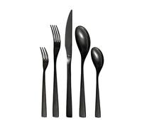 OTTO KONING Berlin Titanium-Plated Cutlery Set for 4, 20 Piece Black