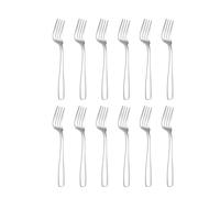 Otto Koning - Hannover - Table Forks - 12 Piece Set Made of Stainless Steel, Shiny Polished Finish, Ideal for Everyday use.