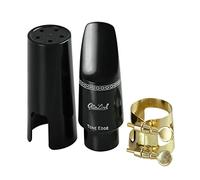 OTTO LINK Saxophone Mouthpiece, Alto, Hard Rubber, 6 Star, Black