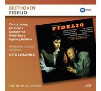 OTTO/LUDWIG,CHRISTA/VICKERS,JON KLEMPERER - FIDELIO 2 CD NEW BEETHOVEN