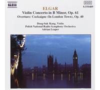 E. Elgar - Violin Concerto / Cockaigne Overture [New CD]