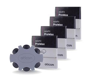Otto Tech Genuine Oticon Minifit ProWax Filter Wax Guards, OEM s for Oticon Hearing Aids Supplies, Genuine OEM Denmark Oticon Branded Accessories for Optimal Performance (4 Packs/Total 24