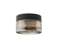 LOOM DESIGN Otto Wave LED ceiling light, grey, IP65