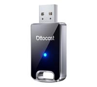 OTTOCAST Mini 2026 Wireless Adapter for CarPlay & Android Auto, Seamless 2-in-1 Wireless Upgrade, Easy Plug & Play Setup, Stylish & Compact Metal Build