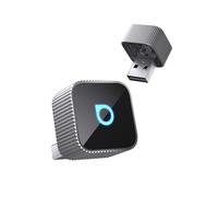 OTTOCAST MINI 3.0 Slim 2026 Upgrade Wireless CarPlay Adapter & Android Auto, 2-in-1 Dongle, Stable Connection, Low Latency, Fast Auto-Connect, MINI Cube Silver