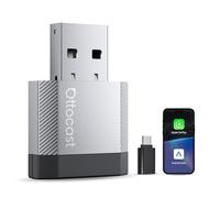 OTTOCAST Mini Nova, 2026 Upgraded 2 in 1 Wireless CarPlay Android Auto Adapter for iOS & Android Phone, Zero Lag Stable Connection, Auto-Connect, Dual Phone Support, Ultra-Compact Design