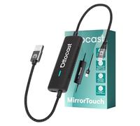 Ottocast Mirror Touch 2026 Edition, Wireless CarPlay & Screen Mirroring Adapter, 3-in-1 CarPlay & iOS Mirror & Android Mirror, Plug & Play, Works with iPhone 15+ and Android supporting DisplayPort