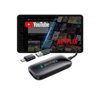OTTOCAST Play2Video Ultra 2026, Wireless CarPlay Android Auto Dongle, 3-in-1 Wireless Adapter for Road Trips & Family Cars, Bluetooth 5.4 + Dual-Band WiFi, For OEM Wired CarPlay Cars 2016+