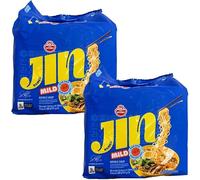 Ottogi Jin Ramen Mild Spicy Korean Instant Noodles Ramyun 120g (Pack of 10)