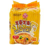 Ottogi Korea Bodlebodble Cheese Ramen Noodle (Pack of 4)