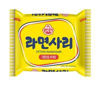 Ottogi Ramensari Plain Korean Instant Noodle (No Soup Included) Noodle Base 110g (Pack of 20)