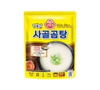 Ottogi Traditional Sagol Gomtang Korean Beef Bone Stock, 500g, 100% Slow-Simmered Beef Bone Broth, Authentic Korean Instant Soup, Pack of 1