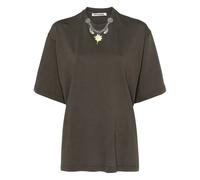 Ottolinger Oversized Charm organic cotton T-shirt - Brown S-L