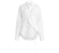 Ottolinger Women's Twisted-Pleat Tailored Shirt White Small