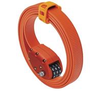 OTTOLOCK Steel & Kevlar Combination Bike Lock | Different Lengths Lightweight, Compact, Durable Design | Ideal for Cycling & Outdoor Gear Orange 152cm