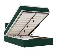 Ottoman Bed Frame with Mattress Bed Base Mattress Foundation Velvet vidaXL