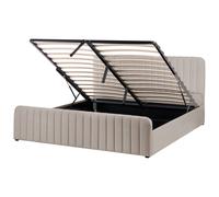 Ottoman Bed LUNAN Taupe 180 x 200 cm (EU Super King)