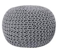 Ottoman CONRAD Grey Cotton