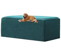 Ottoman Covers Slipcover Rectangle Square Extra Large Stretch Protector For Footrest Foot Stool Furniture Sofa Footstool Protectors Covers Comfortable With Elastic Bottom ( Color : #11 , Size : Ottoma