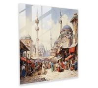 Ottoman Empire Glass Print - Ottoman Empire, Glass Wall Art, Ottoman Empire, Home Decoration, 20" x 20"
