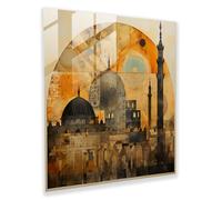 Ottoman Empire Glass Print - Ottoman Empire, Home Decoration, Glass Art, Glass Print, 28" x 28"