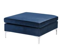 Ottoman EVJA Velvet Navy Blue