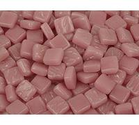 Ottoman Glass Micro Mosaic Tiles Dark Rose 100 Pack