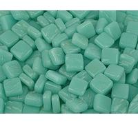 Ottoman Glass Micro Mosaic Tiles Pale Teal 100 Pack
