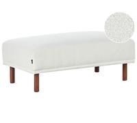 Ottoman HOLT Boucle White