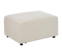 Ottoman KOHLO Fabric Light Beige
