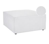 Ottoman LEMVIG Corduroy Off-White