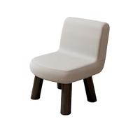 Ottoman, Modern Leather Foot Rest,Footstool with Backrest And Pouffe,Foot Rest with Leather And High Elastic Sponge,Suitable for Entryway, Hallway, Bedroom,grey