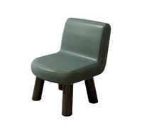 Ottoman, Modern Leather Foot Rest,Footstool with Backrest And Pouffe,Foot Rest with Leather And High Elastic Sponge,Suitable for Entryway, Hallway, Bedroom,green